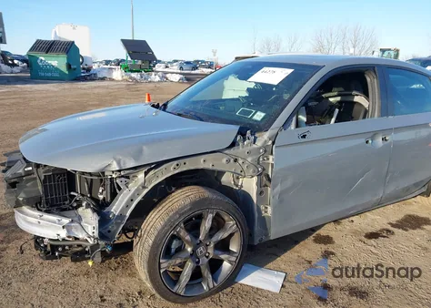 2025 Honda Civic Hybrid Sport Touring z USA, uszkodzony, nr VIN 19XFL4H90SE009173